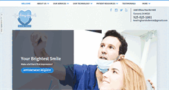 Desktop Screenshot of healinghandsdental.com